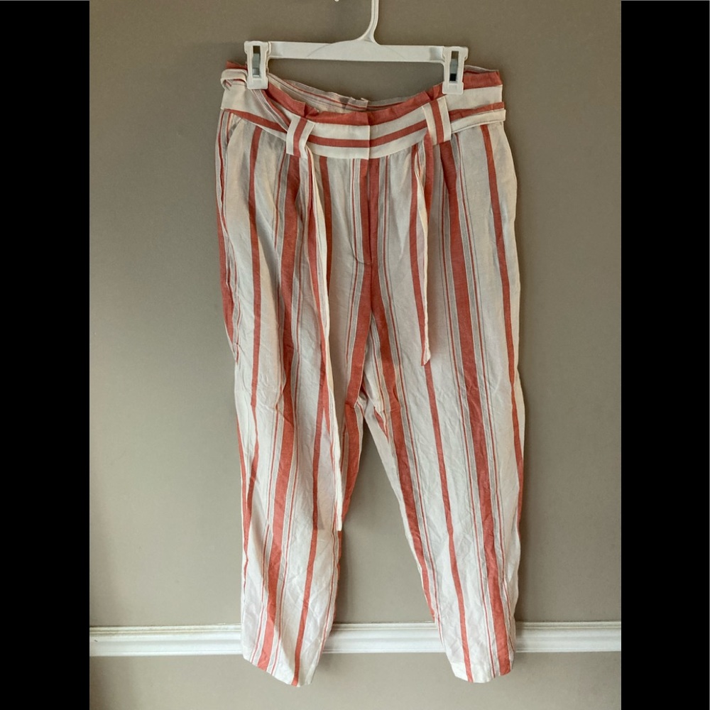 Express high waisted paper bag pant